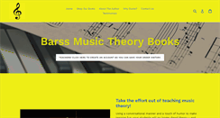 Desktop Screenshot of barsstheory.com